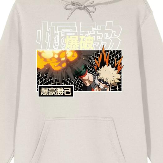 Мужская толстовка My Hero Academia Kacchan Licensed Character