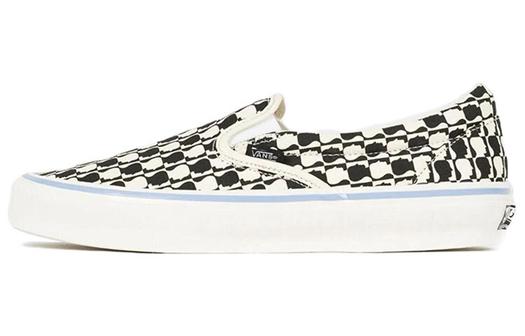 Кроссовки Brain Dead x Vans OG Slip-On LX в шахматном порядке