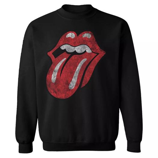 Мужской свитшот с рваным язычком Rolling Stones Licensed Character