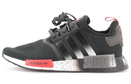 Кроссовки Adidas Originals Nmd R1 Black Red Fade