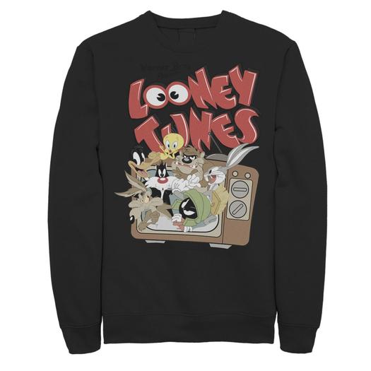 Мужская толстовка в стиле ретро с персонажами Looney Tunes TV Licensed Character