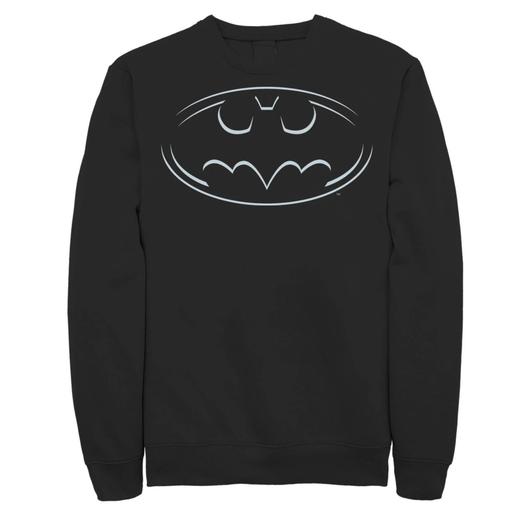 Мужской свитшот с логотипом на подкладке из комиксов DC Comics Batman Licensed Character