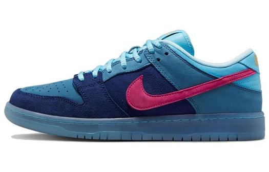 Кроссовки Nike SB Dunk Low, синий/розовый