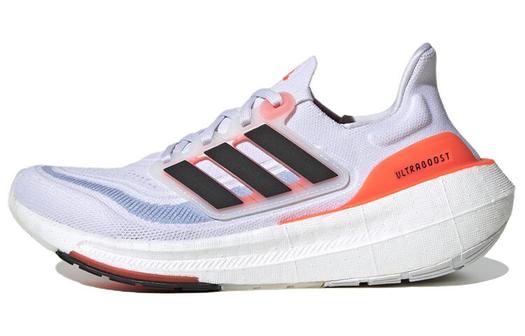 Adidas Ultra Boost Light Белый Черный Солнечно-Красный (W)