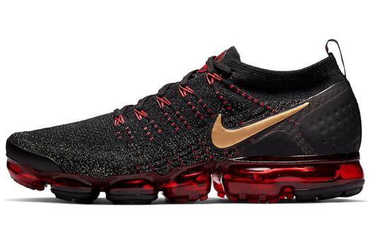 Кроссовки Nike Air VaporMax Flyknit 2, черный/красный