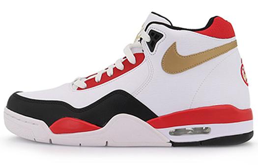 Кроссовки Nike Flight Legacy White Red Black