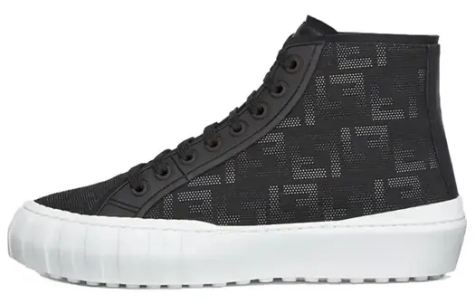 Кеды Fendi Force Skateboarding, черный/белый
