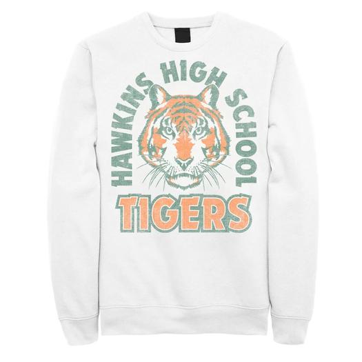 Мужской свитшот с надписью Netflix Stranger Things Hawkins High School Tigers Arch Licensed Character
