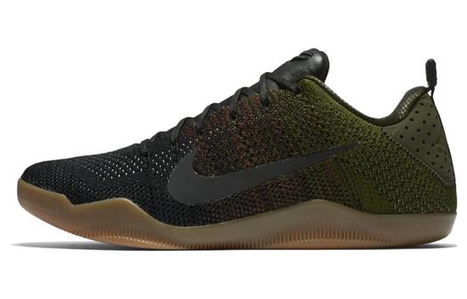 Кроссовки Nike Kobe 11 Elite Low 4KB, черный/коричневый