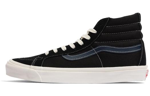 Кроссовки Sk8 Vans-Hi Lx Suede Canvas 'Black Dress Blue'