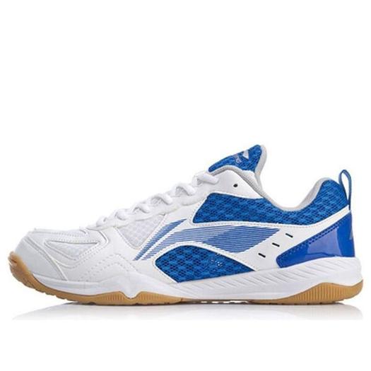 Кроссовки Li-Ning Ma Long Signature Table Tennis Shoes 'Blue White', белый