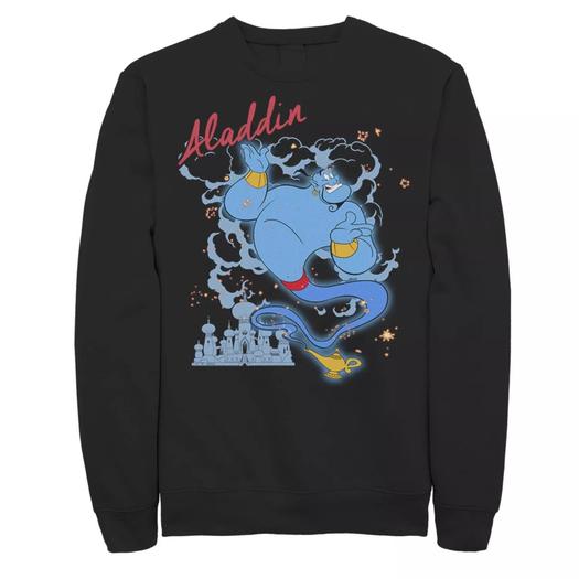 Мужской свитшот Aladdin Genie Smoke & Sparkle Disney