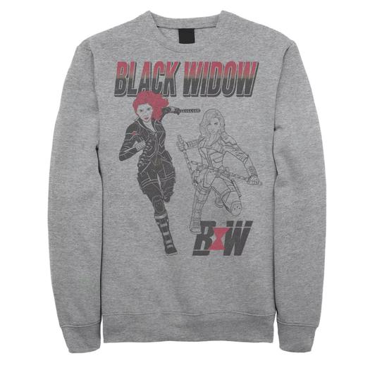 Мужской свитшот Marvel Black Widow Licensed Character