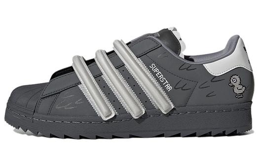 Кроссовки Melting sadness x adidas Superstar 80s TR, темно-серый