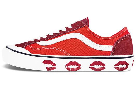 Кроссовки Vans Style 36 Decon Sf Lip Print 'Red White'