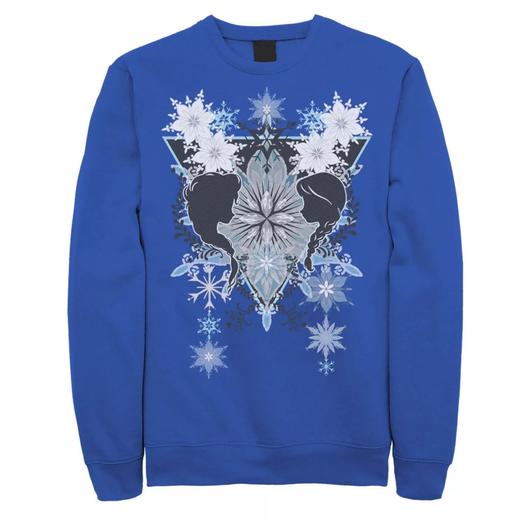 Мужской свитшот в стиле бохо Frozen Snowflake Disney