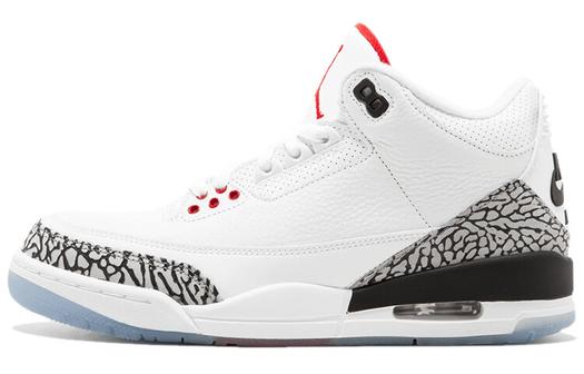 Кроссовки Jordan 3 Retro Free Throw Line White Cement