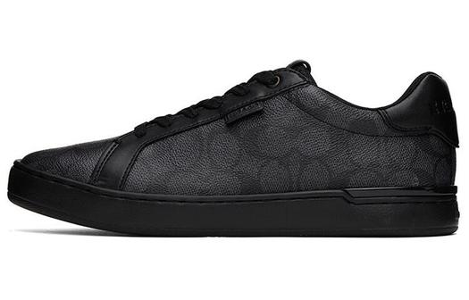 Кроссовки COACH Skateboard Shoes Men Low-Top Black