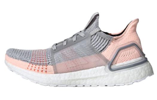 Кроссовки Adidas Ultraboost 19, серый/розовый/белый