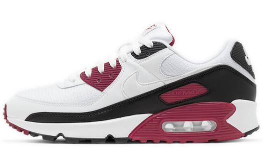 Кроссовки Nike Air Max 90, белый/бордовый