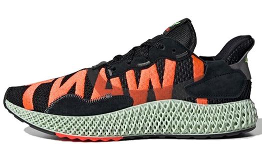 Кроссовки Adidas Originals ZX 4000 4D Lifestyle Unisex, черный/красный