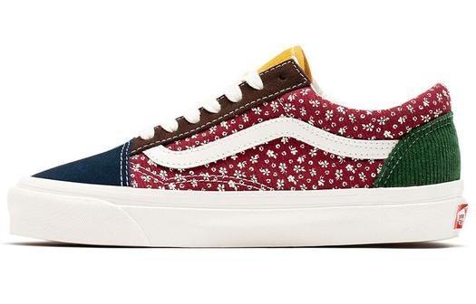 Кроссовки Vans Style 36 Lightweight Cozy Skateboarding Shoes Unisex Blue Green Red