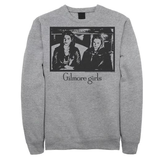 Мужской свитшот с портретом Gilmore Girls Rory & Lorelai Licensed Character