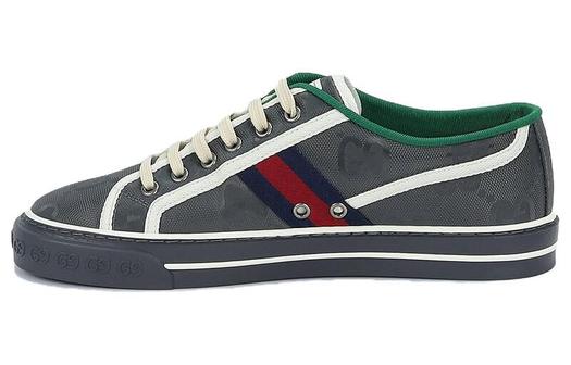 Кеды Gucci Tennis 1977, темно-серый