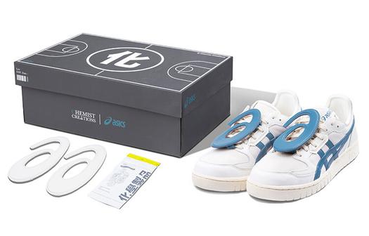 Кроссовки Asics All Court Vintage Basketball Unisex, белый/синий