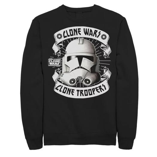 Мужская толстовка с портретом штурмовика «Войны клонов» Star Wars