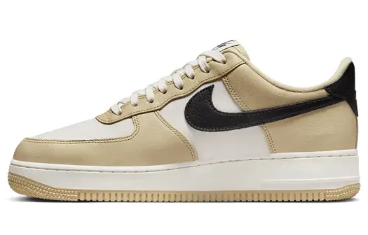 Кроссовки Nike Air Force 1 '07 LX Low, бежевый/черный
