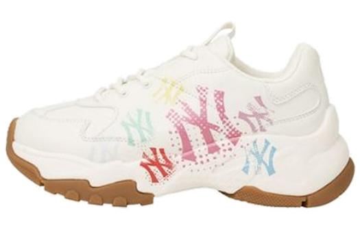 Кроссовки MLB Big Ball Chunky Chunky Sneakers Unisex Low-Top White Brown