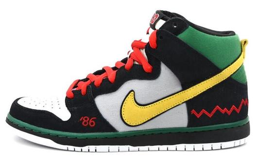 Кроссовки Nike Sb Dunk High Mcrad, черный/белый