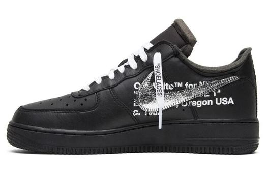 Кроссовки Nike Air Force 1 Low '07 Off-White MoMA Without Socks
