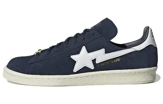 Adidas Campus 80s Bape Collegiate Navy