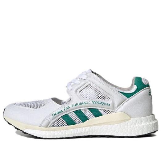 Кроссовки adidas originals EQT Racing x Human Made 'White Green', белый