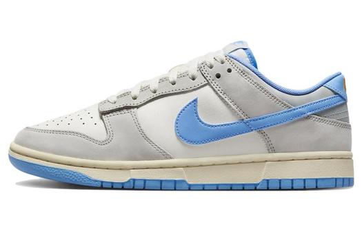 Кроссовки Nike Dunk Low, серый/голубой