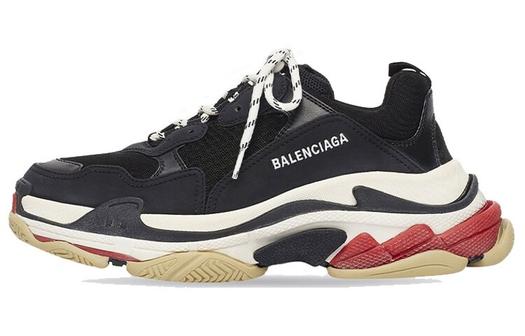 Кроссовки Balenciaga Triple S, платформа, черный