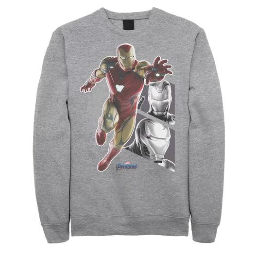 Мужской свитшот со вставками в стиле Marvel Avengers Endgame Iron Man Licensed Character