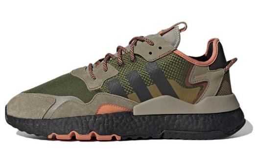 Кроссовки Adidas Originals Nite Jogger 'Brown Dark Green'