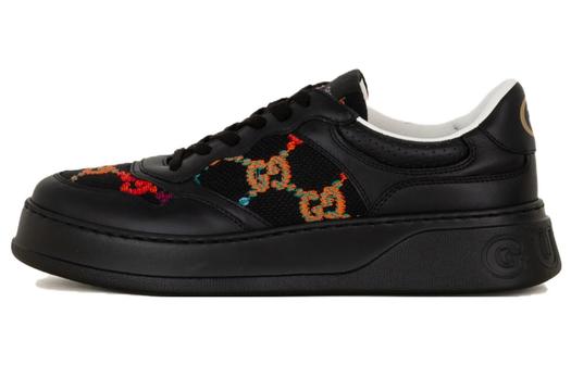 Кроссовки мужские Gucci Chunky B, кожаные, черные