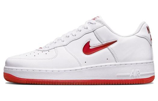 Кроссовки Nike Air Force 1 Low '07 Retro Color Of The Month Jewel Swoosh University Red