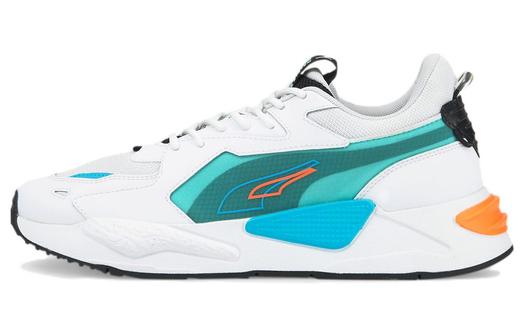 Кроссовки PUMA Rs-X Split Athleisure Casual Sports Shoe Unisex White Blue Green 'White Blue'
