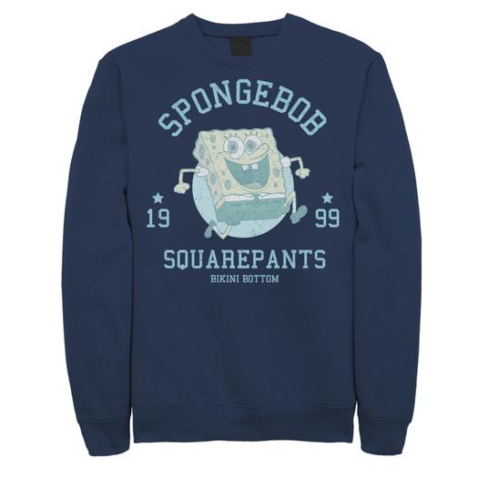Мужской свитшот в стиле ретро бикини Nickelodeon SpongeBob SquarePants Licensed Character