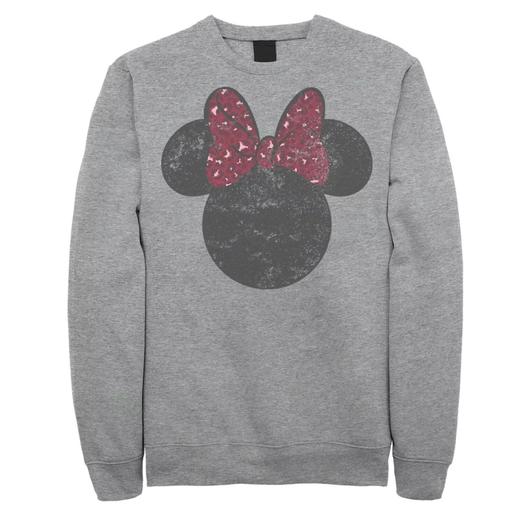 Мужской свитшот с силуэтом Микки Мауса и Минни Маус Disney Disney Licensed Character