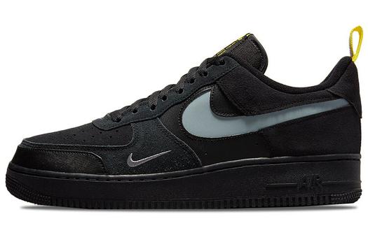 Кроссовки Nike Air Force 1 Low Cut Out Swoosh Black