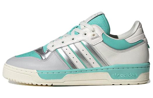 Кроссовки Adidas Originals Rivalry Skateboarding Unisex IE2442, белый/серебристый/голубой