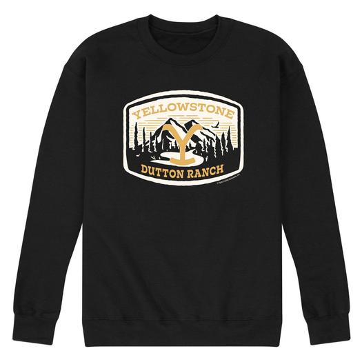 Мужской свитшот Yellowstone Nature Scene Licensed Character