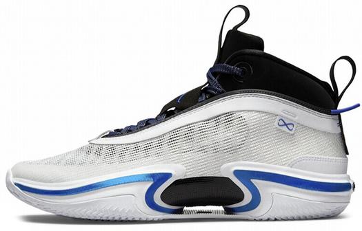 Jordan 36 PF Sport Blue (белая подошва)