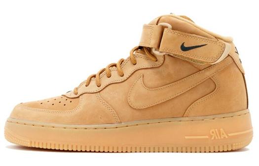 Кроссовки Nike Air Force 1 Mid Flax 2014